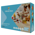 CLEVERCLIXX - klocki magnetyczne Construction Builder Pack Intense - 48 el.