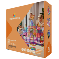 Cleverclixx - Klocki magnetyczne Mega Creative Pack Pastel - 210 el.