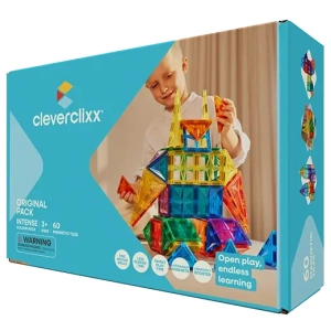 Cleverclixx - Klocki magnetyczne Original Intense Pack - 60 el.