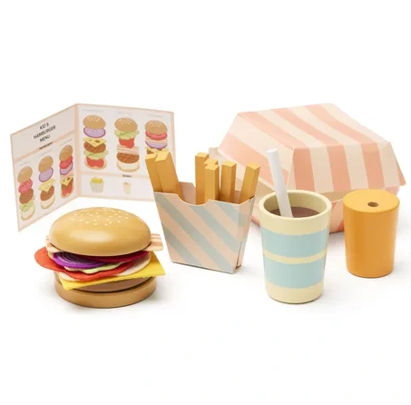 KID'S CONCEPT - zestaw restauracja menu hamburgerowe