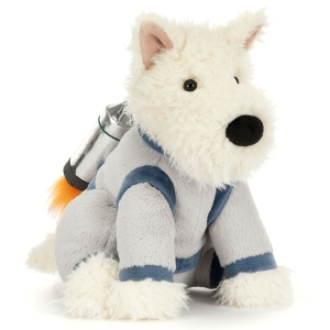 JELLYCAT Pluszowy kremowy terier 23cm - ASTRONAUTA