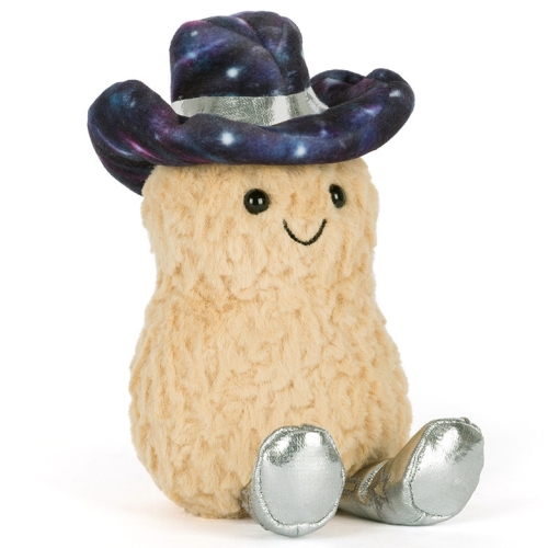 JELLYCAT Pluszowy wesoły fistaszek 15cm - KOSMICZNY KOWBOJ