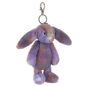 JELLYCAT Pluszowy króliczek LUX | Breloczek 18cm - GALAKTYCZNA MGŁA
