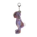 JELLYCAT Pluszowy króliczek LUX | Breloczek 18cm - GALAKTYCZNA MGŁA