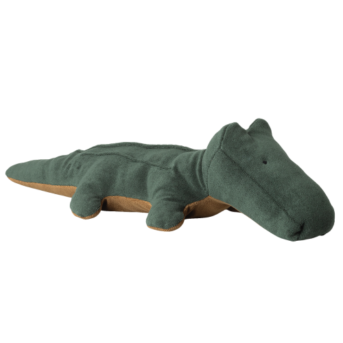 MAILEG Maskotka pluszowy krokodyl 60cm - FOREST GREEN
