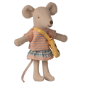MAILEG Myszka młodsza siostra 11cm - LITTLE SISTER with BAG