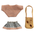 MAILEG Ubranko dla myszki młodszej siostry 11cm - CLOTHES and BAG