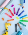 MOULIN ROTY Markery ze stożkową końcówką 18M+ - LES TOUPITIS
