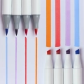 OMY Alkoholowe flamastry dwustronne 9szt - SMOOTH INK