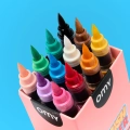 OMY Akrylowe flamastry pędzelkowe 9szt - BRUSH POWER ACRYLIC