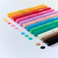 OMY Akrylowe flamastry pędzelkowe 9szt - BRUSH POWER ACRYLIC