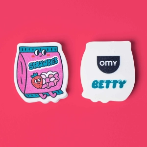 OMY Pachnąca gumka do ścierania - truskawka BETTY