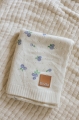 ELODIE DETAILS - kocyk ażurowy Pointelle, Blueberry Bliss