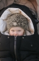 ELODIE DETAILS - śpiworek do wózka, Black