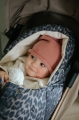 ELODIE DETAILS - śpiworek do wózka, Le Leopard