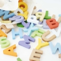 LE TOY VAN Drewniane literki | układanka edukacyjna