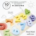 LE TOY VAN Drewniane cyferki | sorter kształtów
