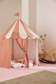 KID'S CONCEPT - namiot pawilon w paski, brązowy