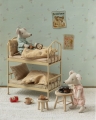 MAILEG Łóżko piętrowe dla myszek - BUNK BED WHEAT