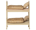 MAILEG Łóżko piętrowe dla myszek - BUNK BED WHEAT