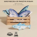 LE TOY VAN Drewniane ryby w skrzynce