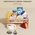 LE TOY VAN Drewniany nabiał w skrzynce