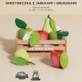 LE TOY VAN Drewniane jabłka i gruszki w skrzynce