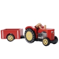 LE TOY VAN Drewniana FARMA ze zwierzętami traktorem i wyposażeniem