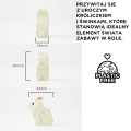 LE TOY VAN Drewniane zwierzątka do domku dla lalek - CHOMIK i KRÓLIK