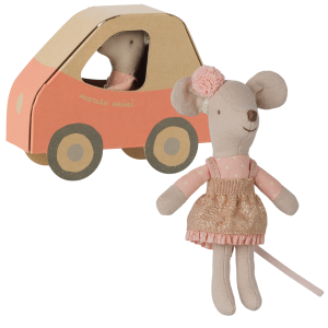 MAILEG Myszka młodsza siostra 10cm - DRIVER LITTLE SISTER