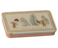 MAILEG Metalowe pudełeczko 9,5cm - CHRISTMAS MICE
