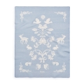 Elodie Details - kocyk żakardowy Jacquard, Blueberry Blue