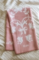 Elodie Details - kocyk żakardowy Jacquard, Mullberry Pink