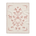 Elodie Details - kocyk żakardowy Jacquard, Mullberry Pink