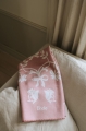 Elodie Details - kocyk żakardowy Jacquard, Mullberry Pink