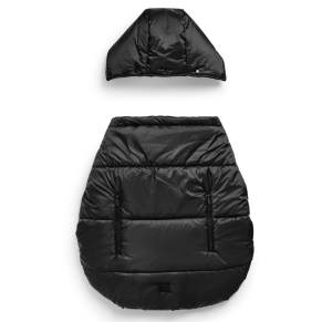 ELODIE DETAILS - otulacz 2w1 do nosidełka lub wózka, Cosy Cover, Black