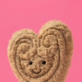 JELLYCAT Pluszowe wesołe ciastko 14cm - PALMIER PHILIPPE