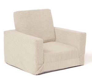 Kid's Concept - Rozkładany fotel off-white