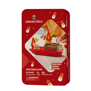 CLEVERCLIXX - klocki magnetyczne Mini Tiles Sinterklaas - 41 el.