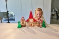 CLEVERCLIXX - klocki magnetyczne Christmas Village Advent Calendar - 46 el.