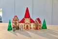 CLEVERCLIXX - klocki magnetyczne Christmas Village Advent Calendar - 46 el.