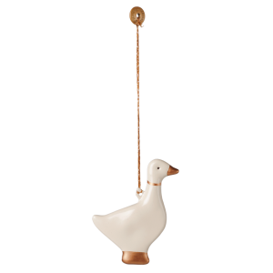 MAILEG Zawieszka świąteczna metalowa gęś - GOOSE GOLD