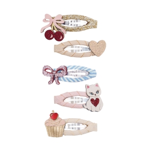 MIMI&LULA Spinki do włosów kotki - MINI KITTYBOW