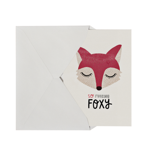 Kartka - FOXY
