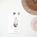Kartka - CHOUETTE PINK
